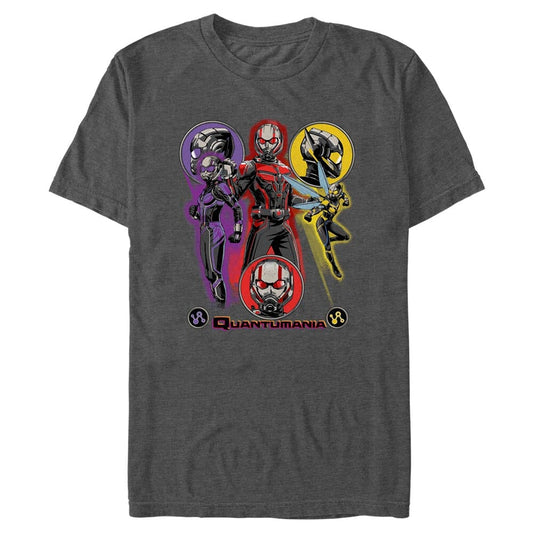 Marvel Ant-Man and The Wasp Quantumania Triple A Team T-Shirt T-Shirt Marvel CHAR HTR 3XL 